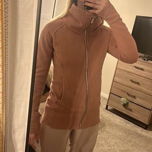 lululemon athletica Brown Zip-Up Hoodie